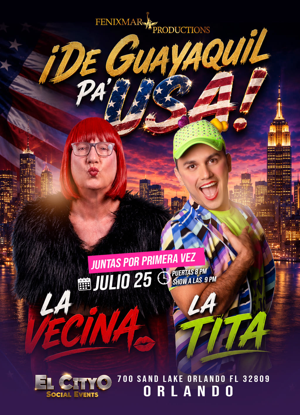 Buy tickets for De Guayaquil Pa' USA De Guayaquil Pa' USA