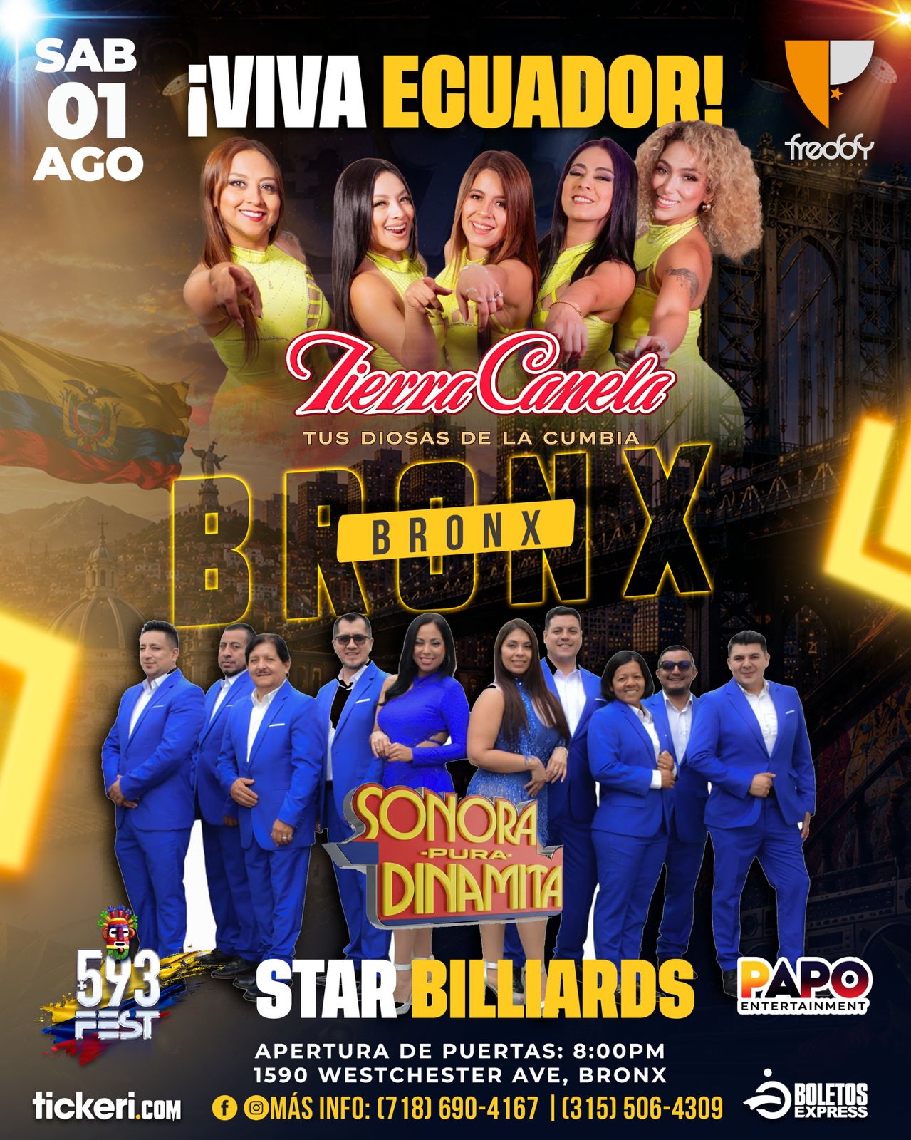 Buy tickets for TIERRA CANELA TIERRA CANELA