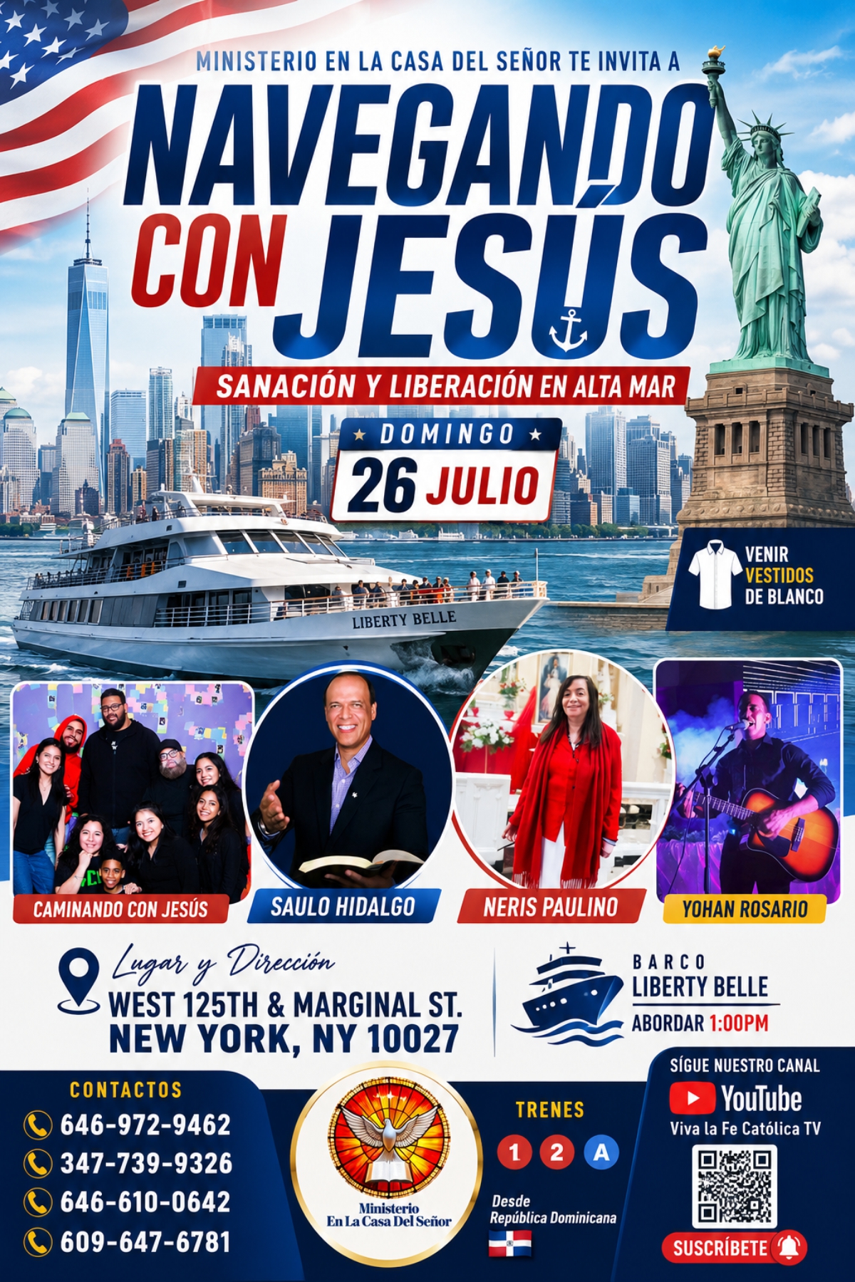 Buy tickets for NAVEGANDO CON JESÚS NAVEGANDO CON JESÚS