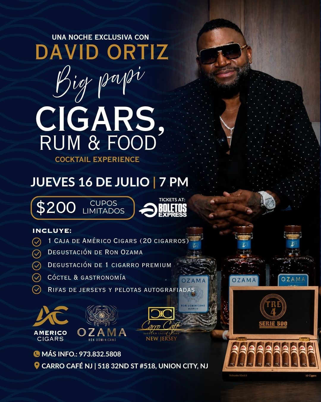Una Noche Exclusiva Con David Ortiz 