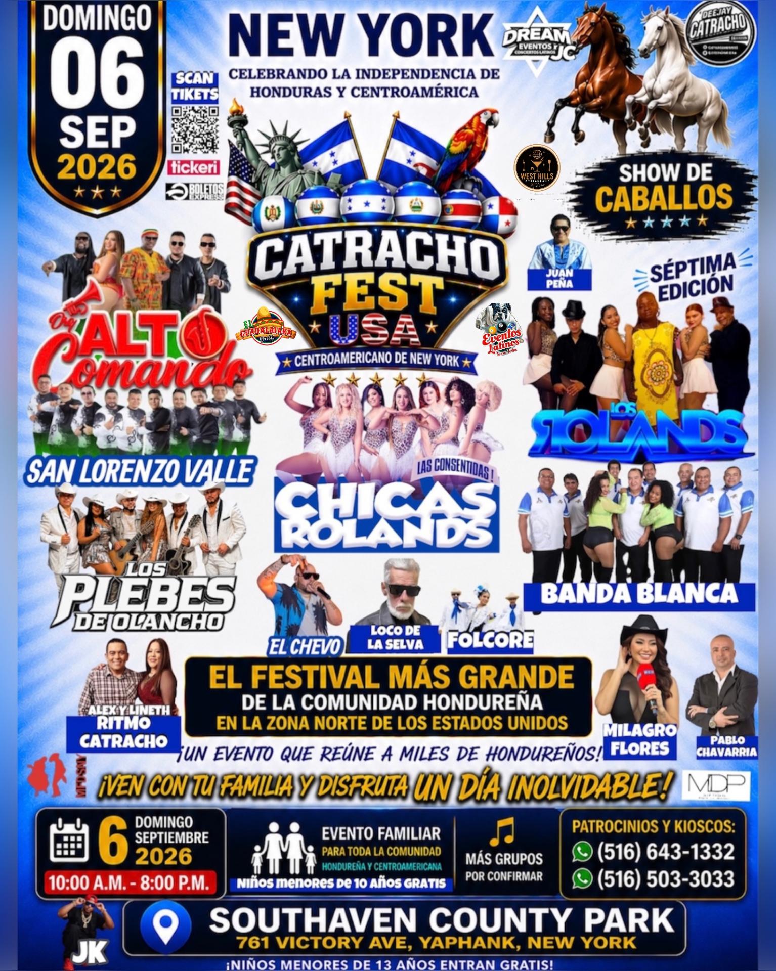 Buy tickets for Festival, catracho NY domingo 6 de septiembre, Long Island NY Festival, catracho NY domingo 6 de septiembre, Long Island NY