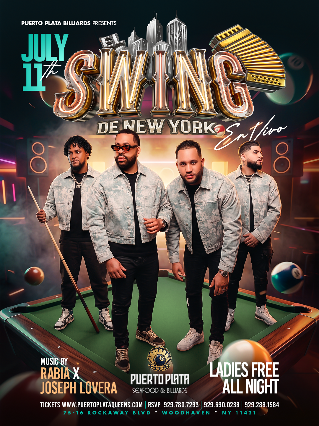 EL SWING DE NUEVA YORK EN PUERTO PLATA QUEENS