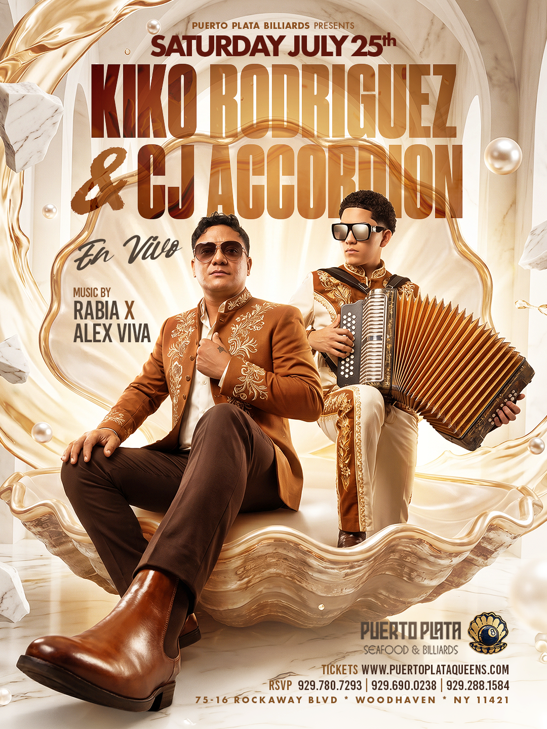 Buy tickets for KIKO RODRIGUEZ EN VIVO EN PUERTO PLATA QUEENS KIKO RODRIGUEZ EN VIVO EN PUERTO PLATA QUEENS
