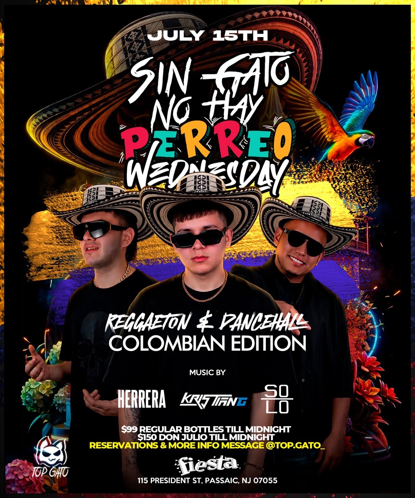 PERREO WEDNESDAY - REGGAETON Y DANCEHALL, COLOMBIAN EDITION