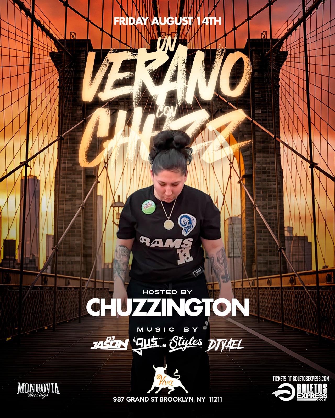 Buy tickets for UN VERANO CON CHUZZ UN VERANO CON CHUZZ