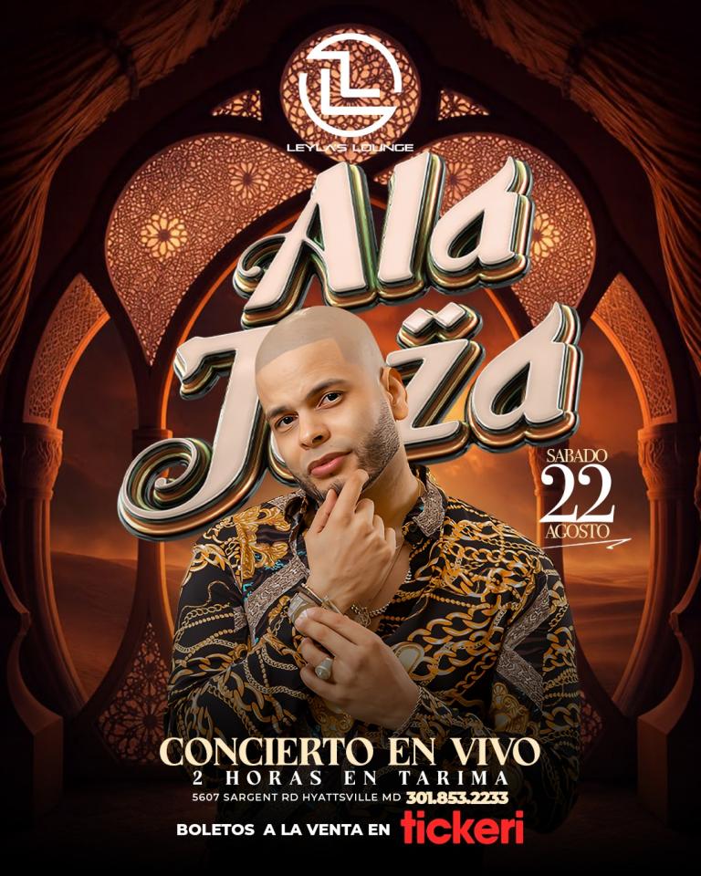 Ala Jaza en Concierto en Leyla's Rest. & Lounge - Hyattsville, MD