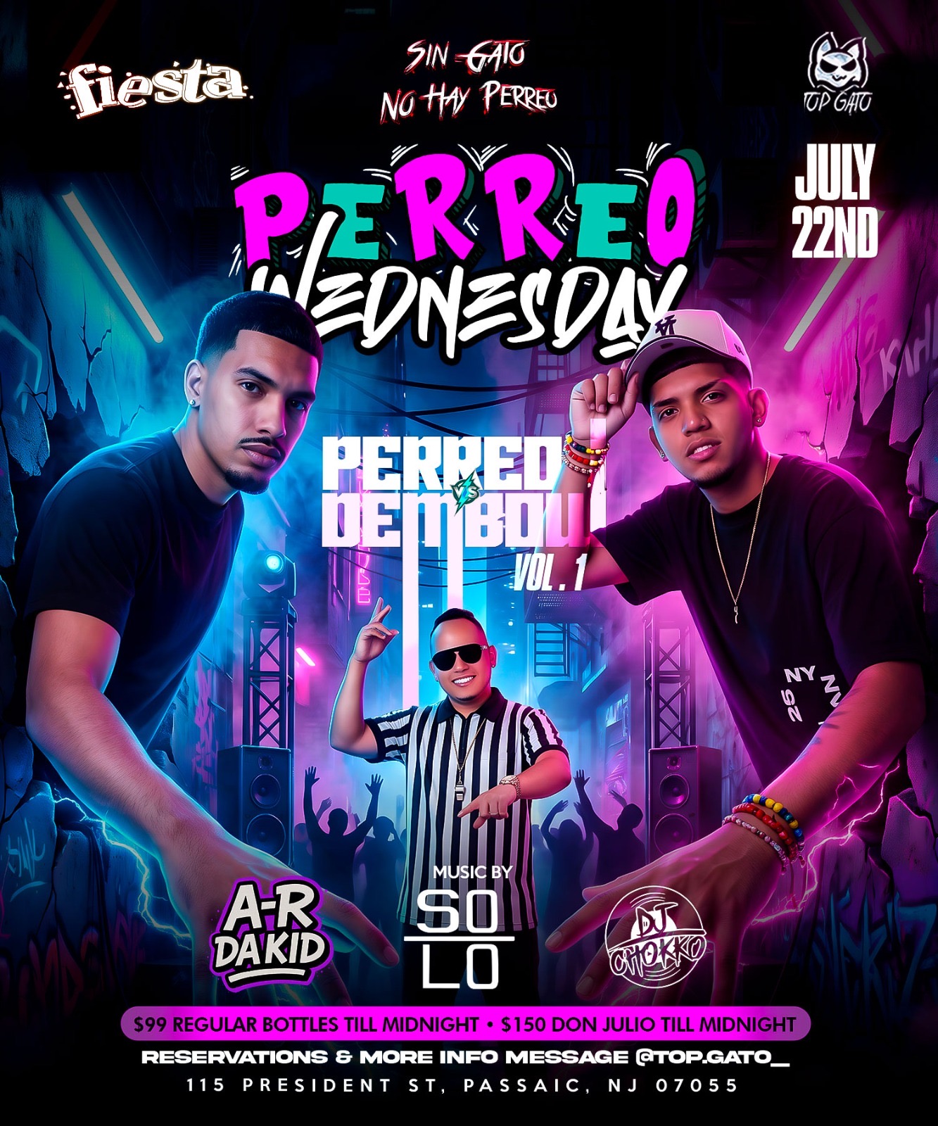 Buy tickets for PERREO WEDNESDAY - PERREO VS DEMBOW PERREO WEDNESDAY - PERREO VS DEMBOW