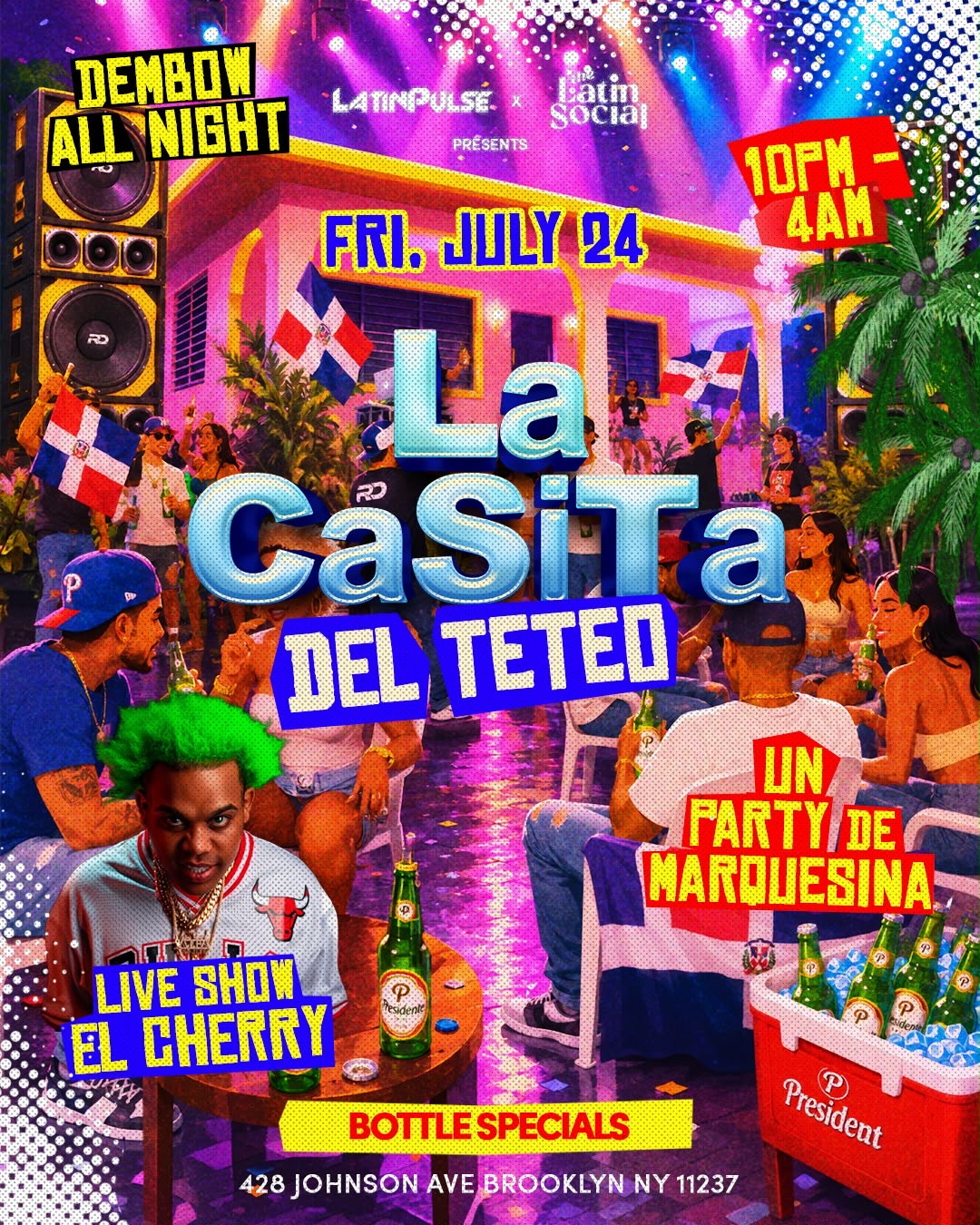 El Cherry Show  en Vivo en La Casita del Regueton