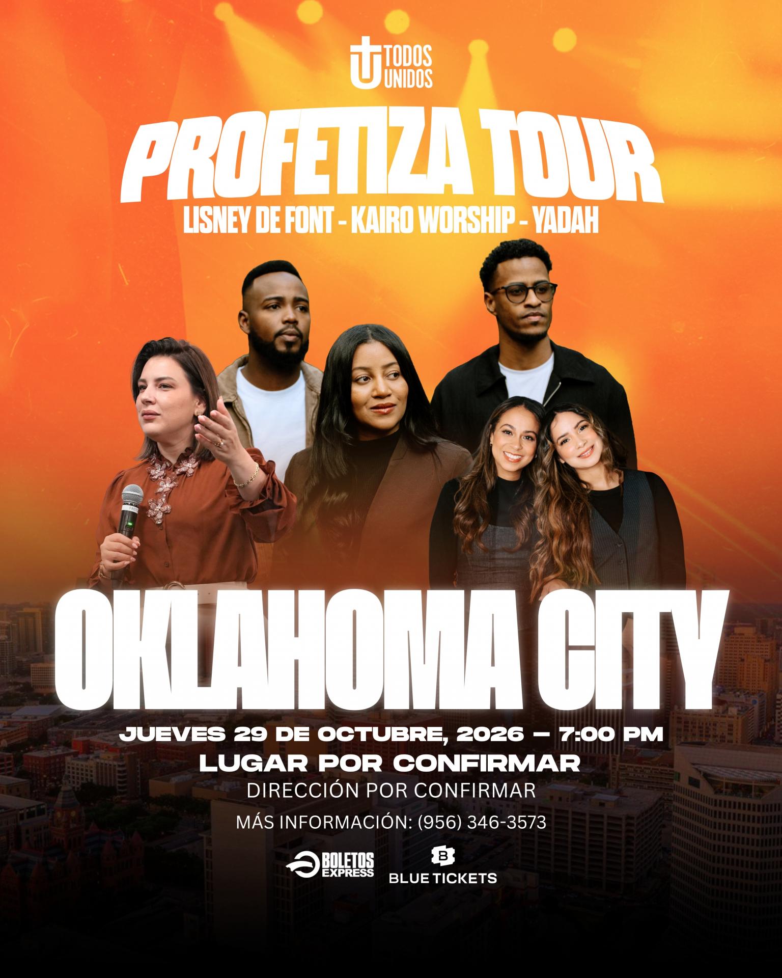 Buy tickets for Profetiza Tour Profetiza Tour