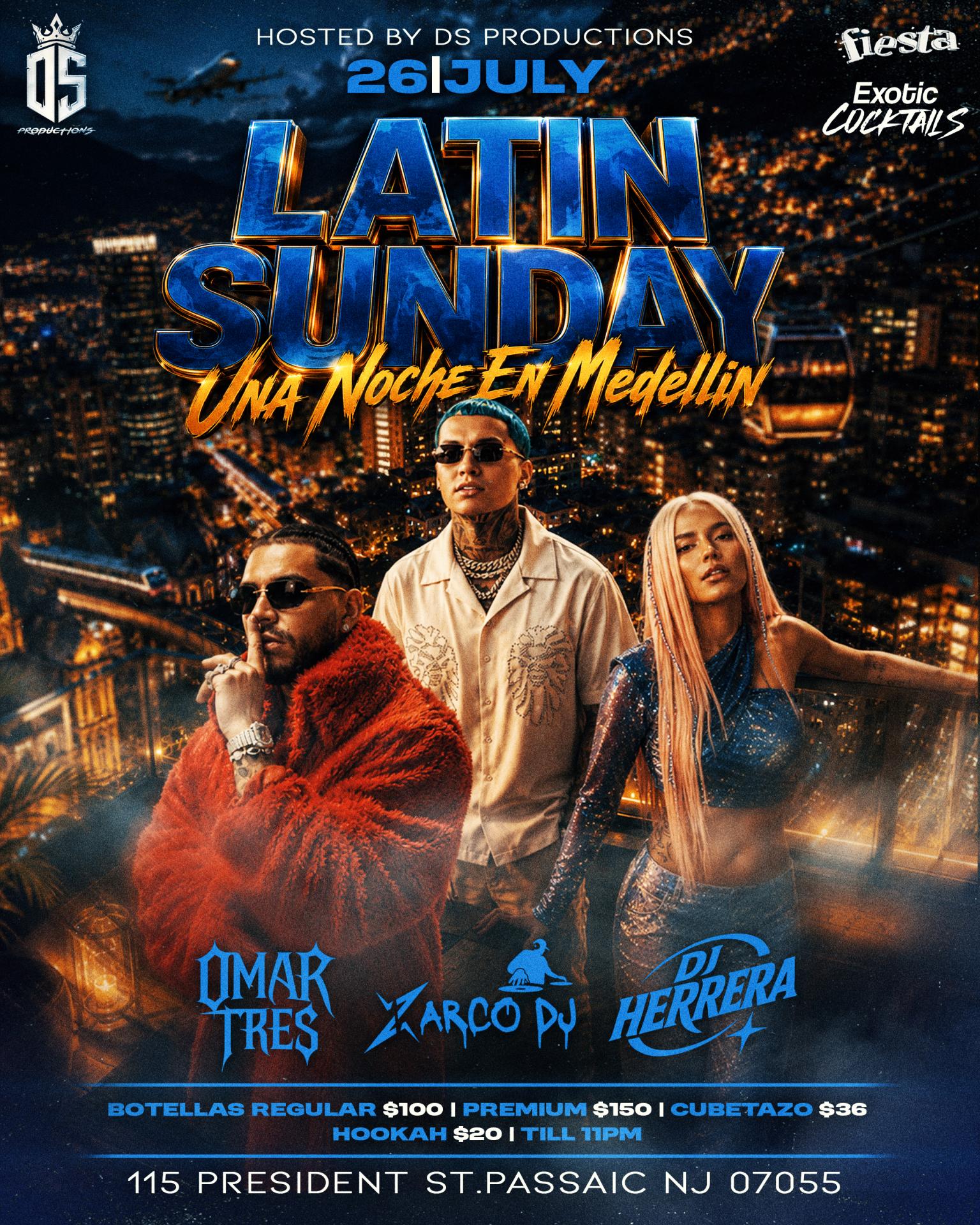 Buy tickets for DJ OMAR TRES, DJ ZARCO, DJ HERRERA DJ OMAR TRES, DJ ZARCO, DJ HERRERA