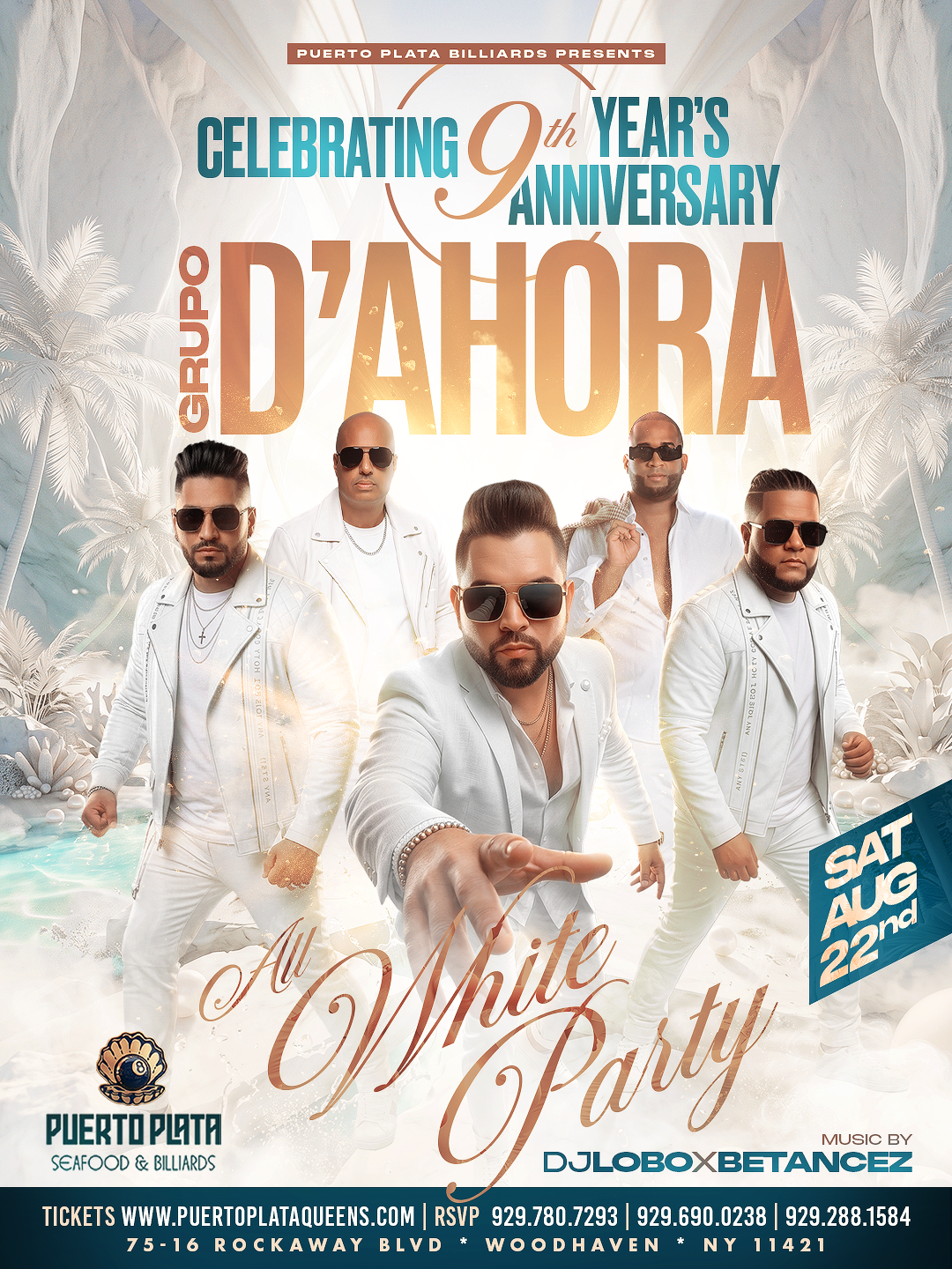 Buy tickets for GRUPO D’AHORA 9th YEAR ANNIVERSARY GRUPO D’AHORA 9th YEAR ANNIVERSARY