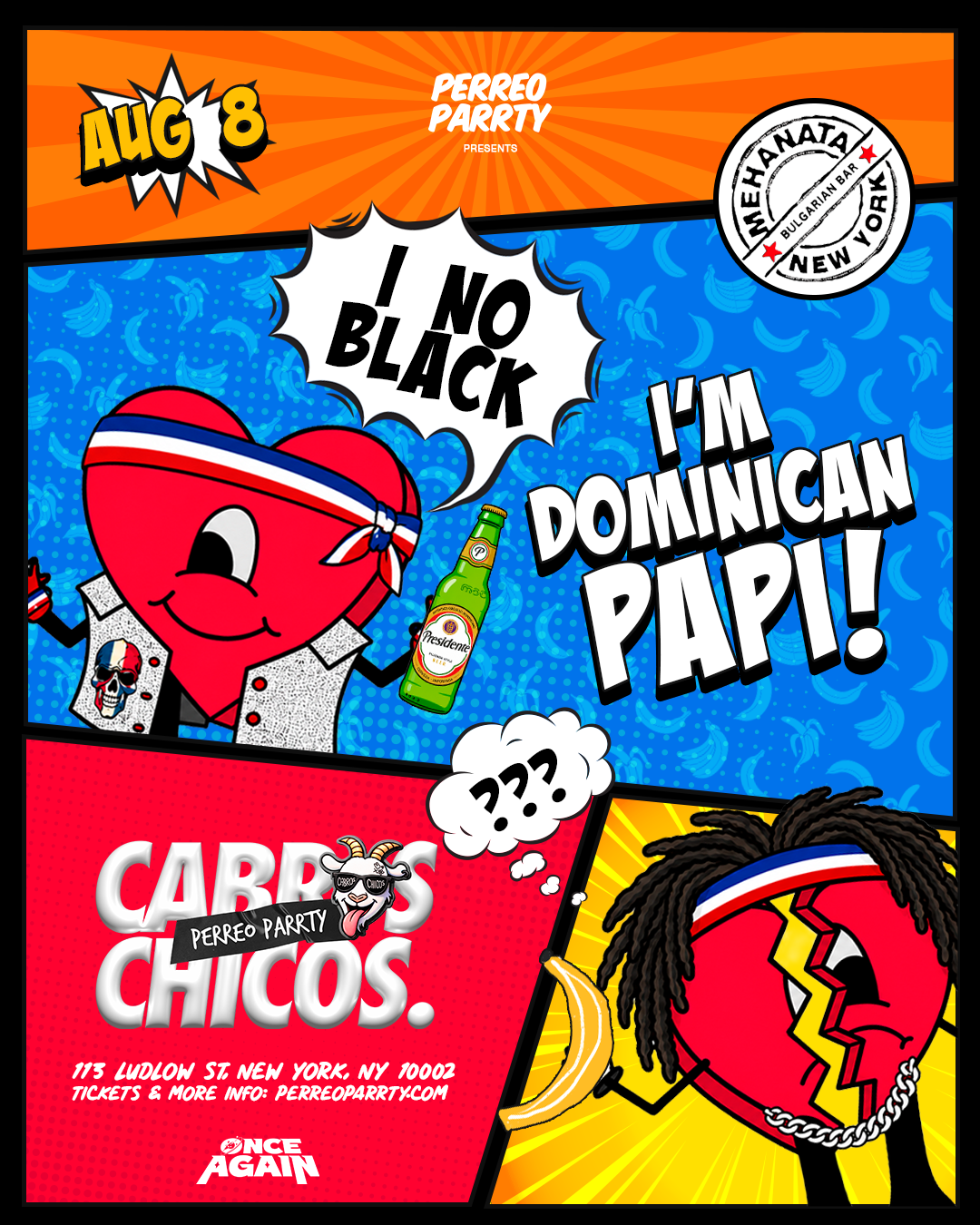 Buy tickets for Cabros Chicos - IM DOMINICAN PAPI - Dembow & Perreo Parrty (18+) Cabros Chicos - IM DOMINICAN PAPI - Dembow & Perreo Parrty (18+)