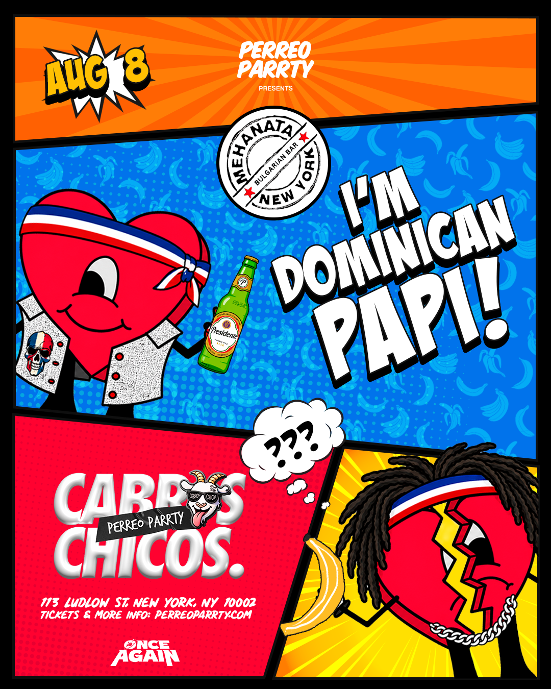 Buy tickets for Cabros Chicos - IM DOMINICAN PAPI - Dembow & Perreo Parrty (18+) Cabros Chicos - IM DOMINICAN PAPI - Dembow & Perreo Parrty (18+)