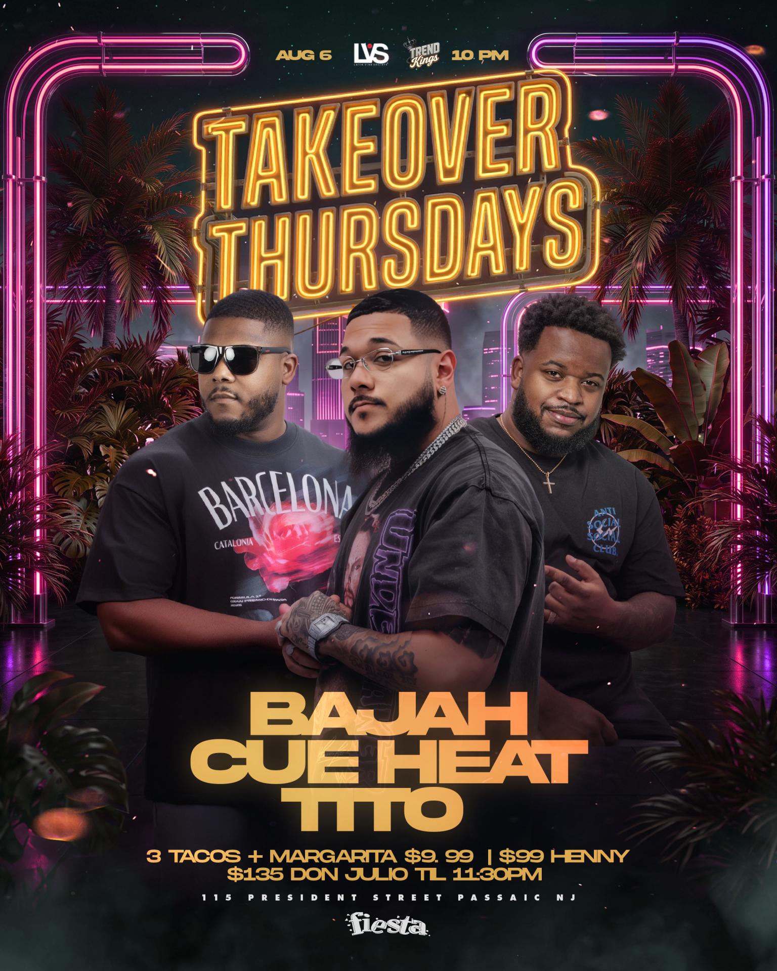 Buy tickets for TAKEOVER THURSDAY TAKEOVER THURSDAY