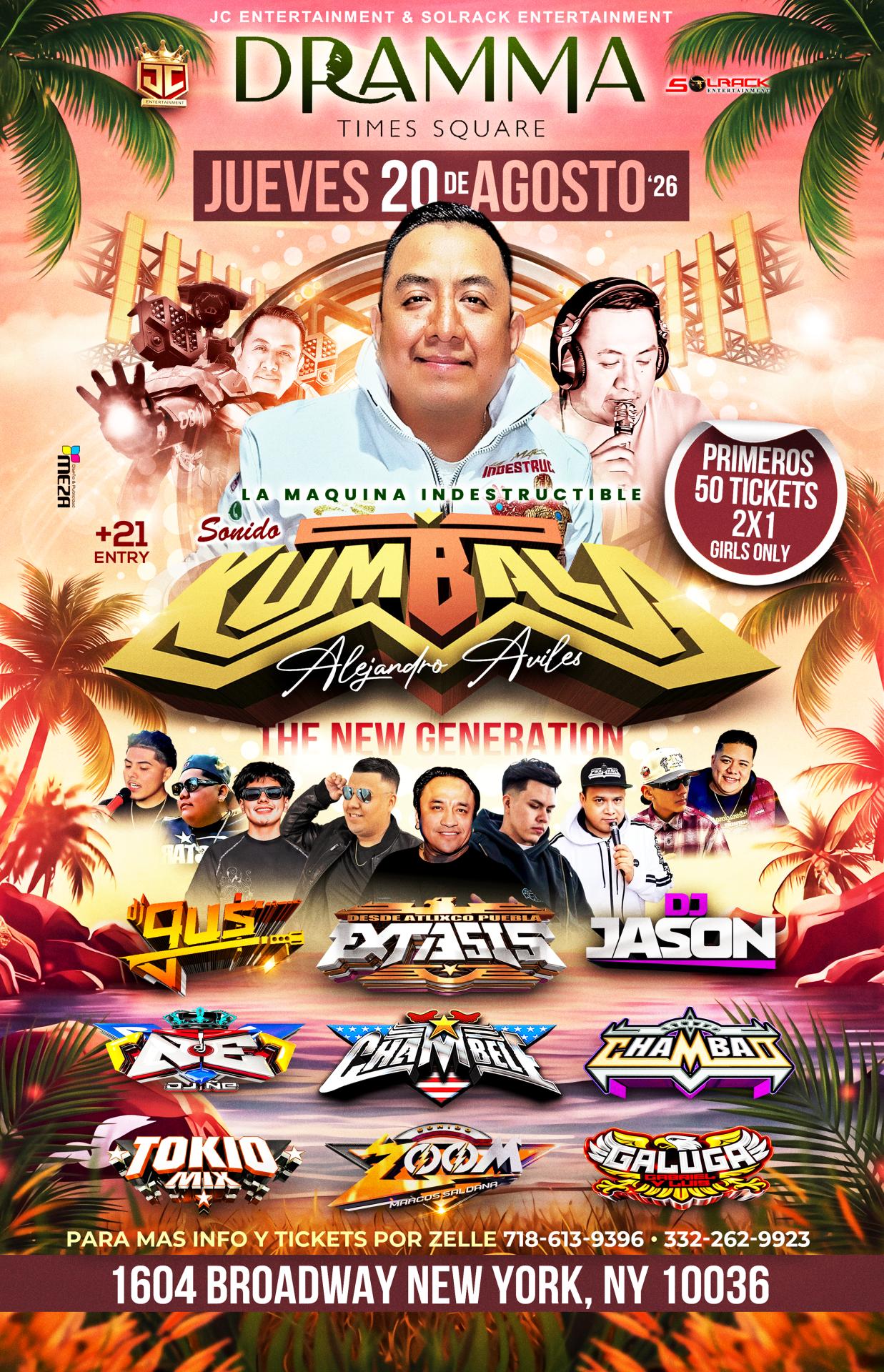 THIRSTY THURSDAY CON SONIDO KUMBALA