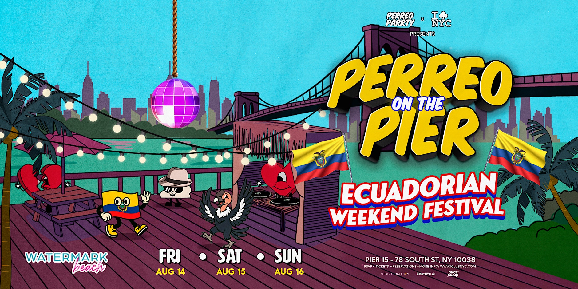 Buy tickets for Ecuador Independence Beach Festival Four Days at Watermark Beach Ecuador Independence Beach Festival Four Days at Watermark Beach