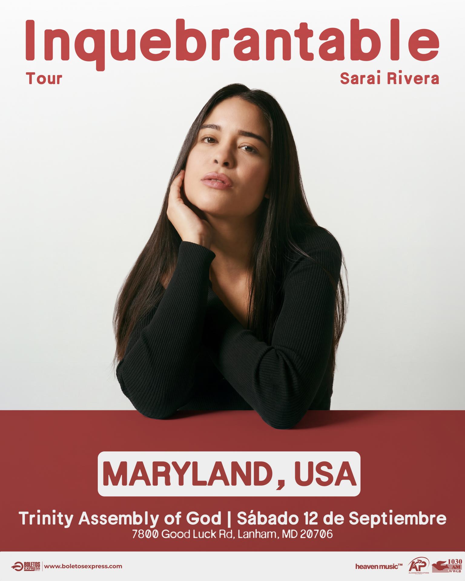 Sarai Rivera en Concierto!
