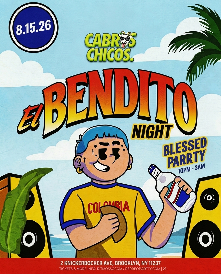 Cabros Chicos: El Bendito Night  | Reggaeton Latin Dance Parrty  (18+)