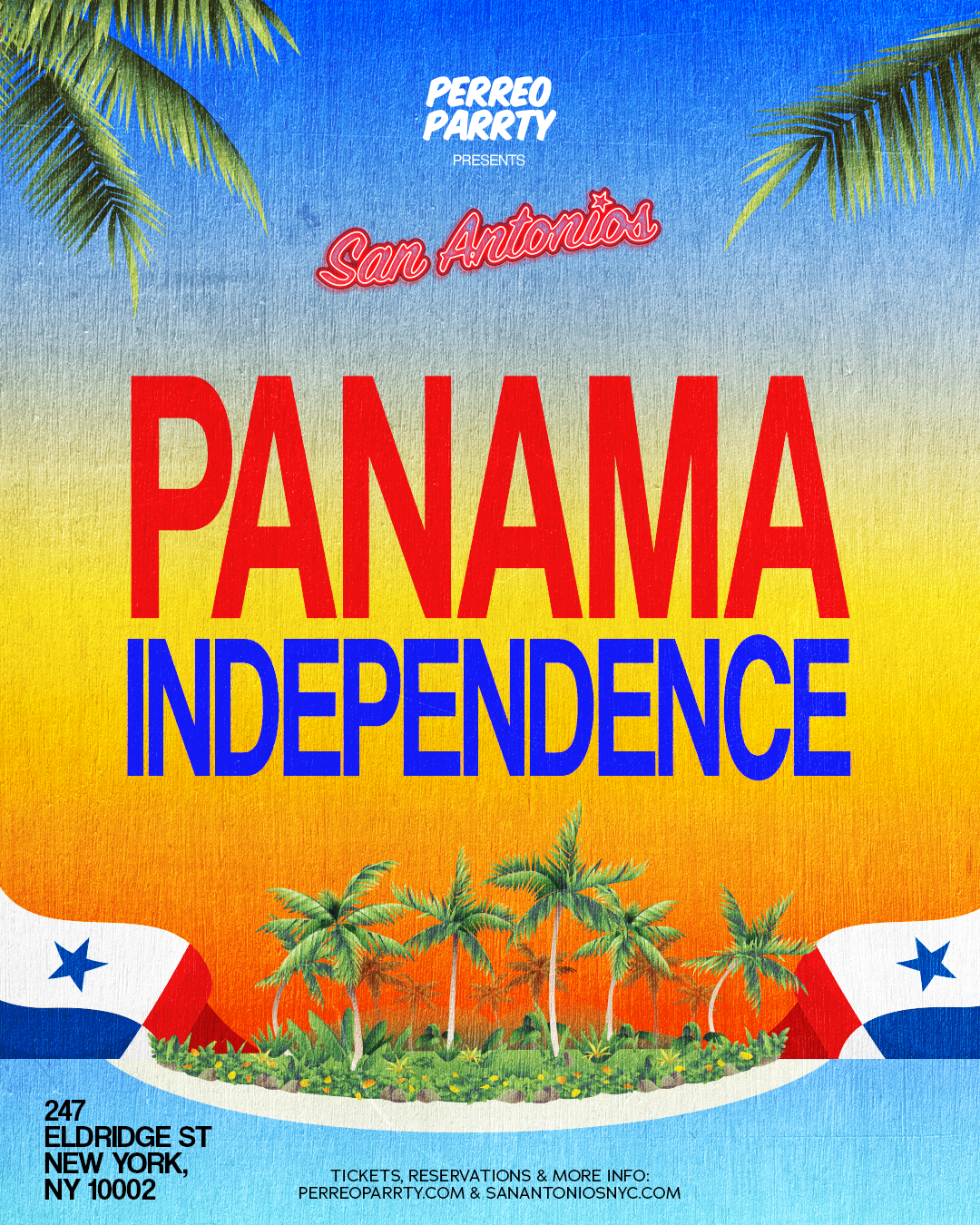 Buy tickets for Panama Independence Weekend Party @ San Antonios Latin Bar NYC Panama Independence Weekend Party @ San Antonios Latin Bar NYC