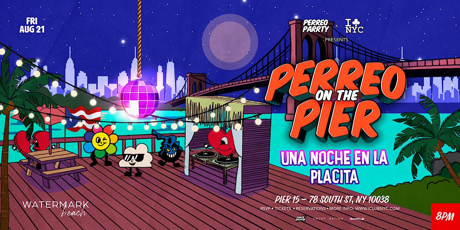 Buy tickets for Puerto Rican Heritage Night - Una Noche en La Placita Beach Party Puerto Rican Heritage Night - Una Noche en La Placita Beach Party