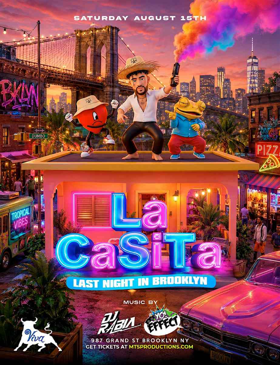 La Casita Brooklyn at Viva Toro | Last Night in Brooklyn – August 15