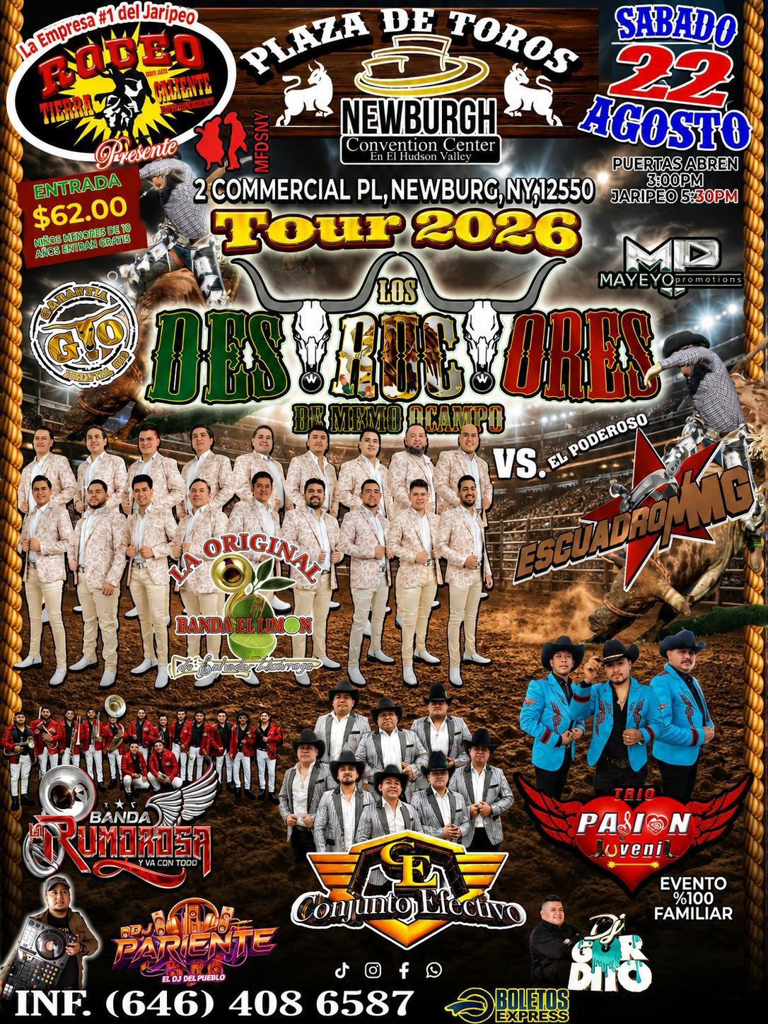 Buy tickets for LOS DESTRUCTORES DE MEMO OCAMPO LOS DESTRUCTORES DE MEMO OCAMPO