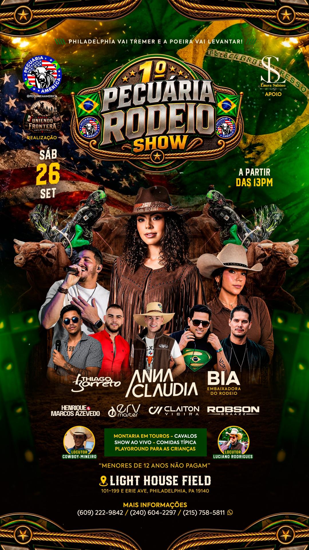 Buy tickets for 🐂🔥 1° PECUÁRIA BRAZILIAN RODEIO 🔥🐎 🐂🔥 1° PECUÁRIA BRAZILIAN RODEIO 🔥🐎