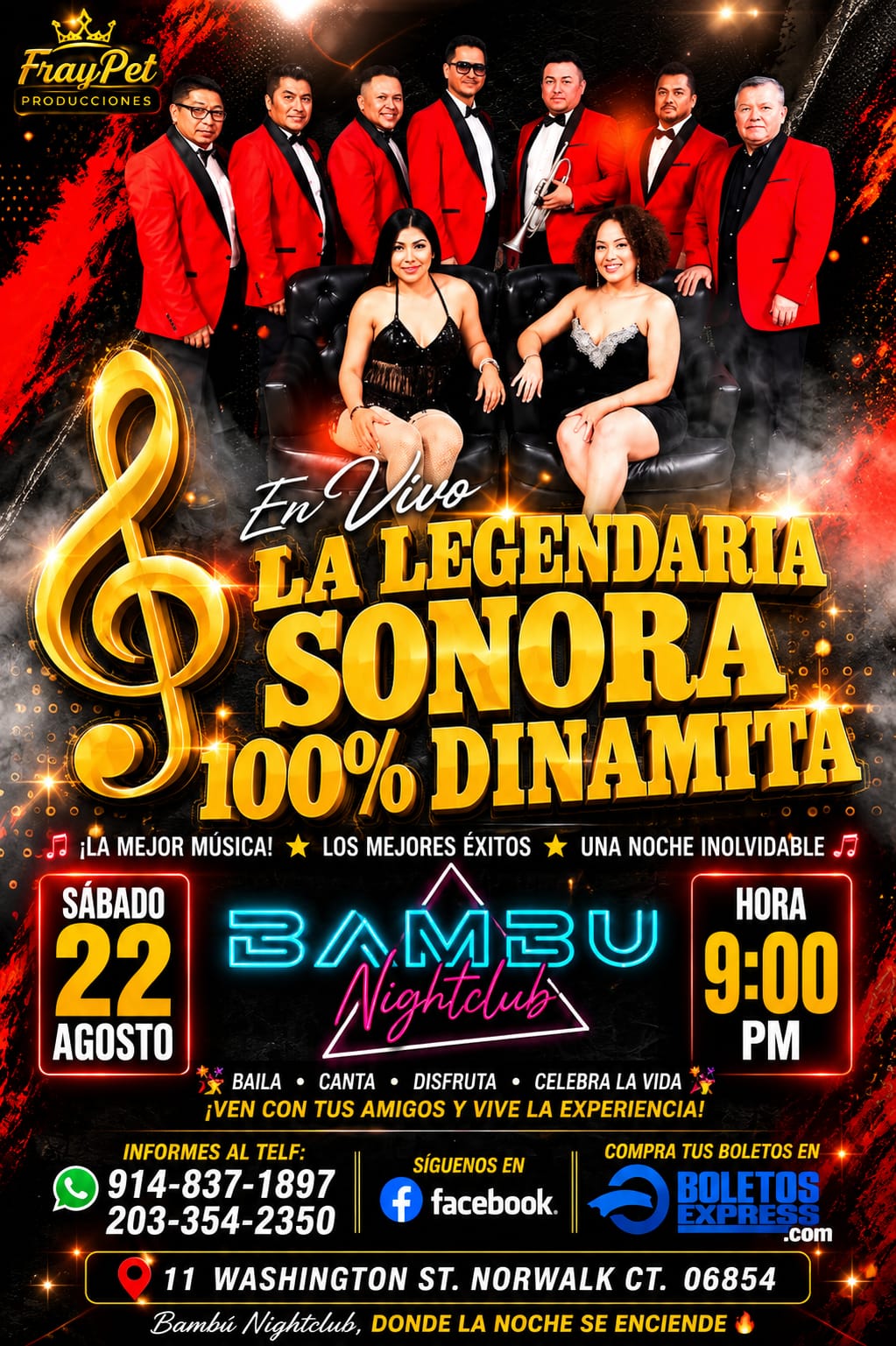 Buy tickets for LA LEGENDARIA SONORA DINAMITA LA LEGENDARIA SONORA DINAMITA