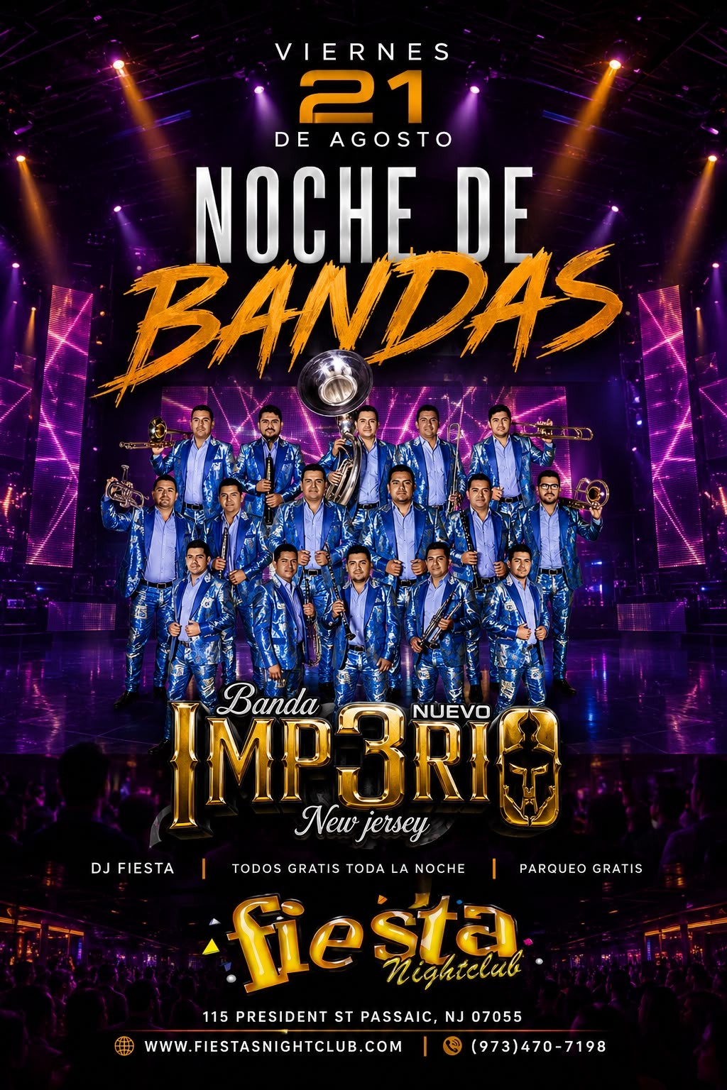 Buy tickets for NOCHE DE BANDAS NOCHE DE BANDAS
