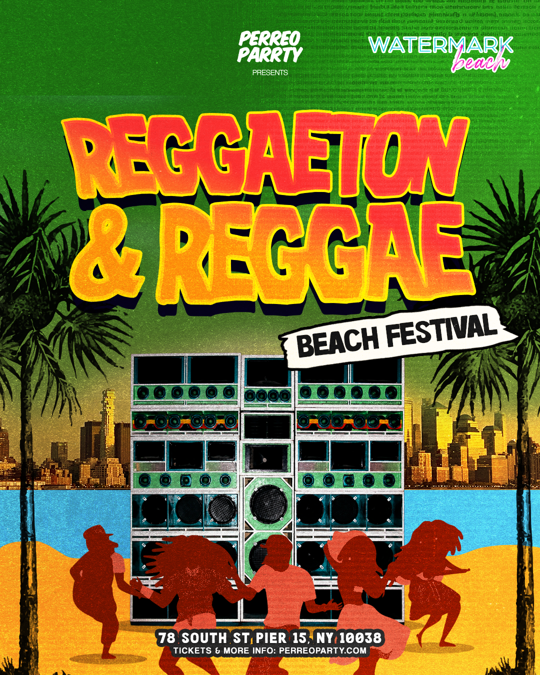 Buy tickets for Reggae & Reggaeton Labor day Weekend Beach Festival at Watermark Pier 15 Reggae & Reggaeton Labor day Weekend Beach Festival at Watermark Pier 15