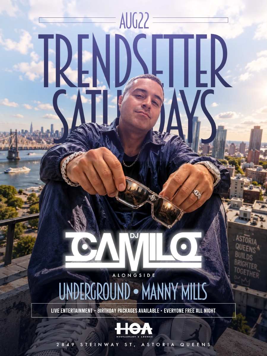 TrendSetter Saturdays at HOA Astoria | DJ Camilo, Underground & Manny Mills