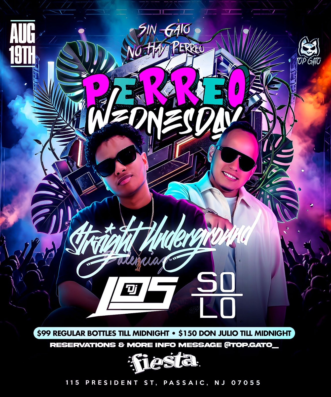 PERREO WEDNESDAY - STRAIGHT UNDERGROUND