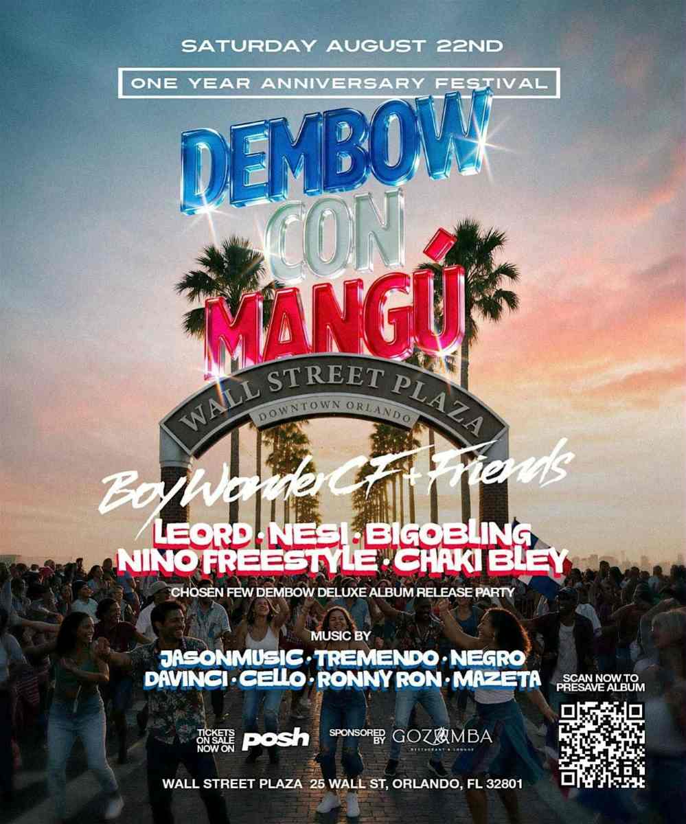 Buy tickets for Dembow Con Mangú Orlando Festival | Dominican Music & Culture Dembow Con Mangú Orlando Festival | Dominican Music & Culture