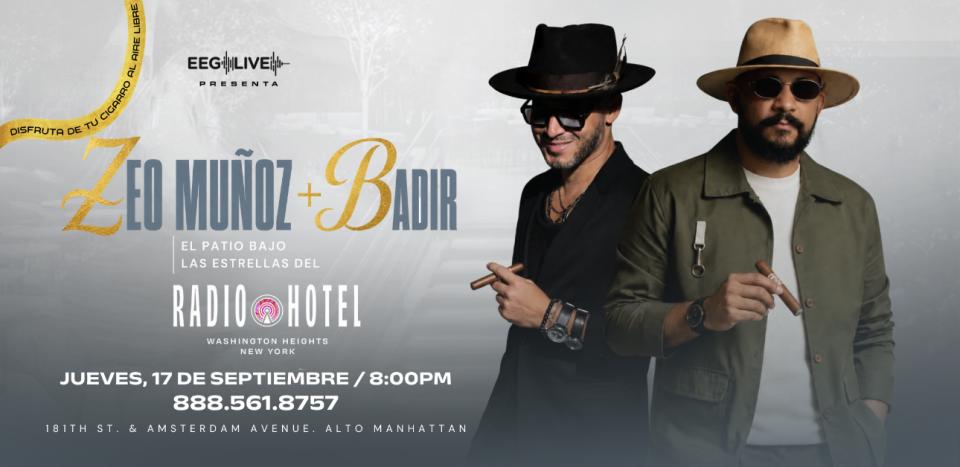 Zeo Munoz & Badir Celebran La Noche del Cigarro