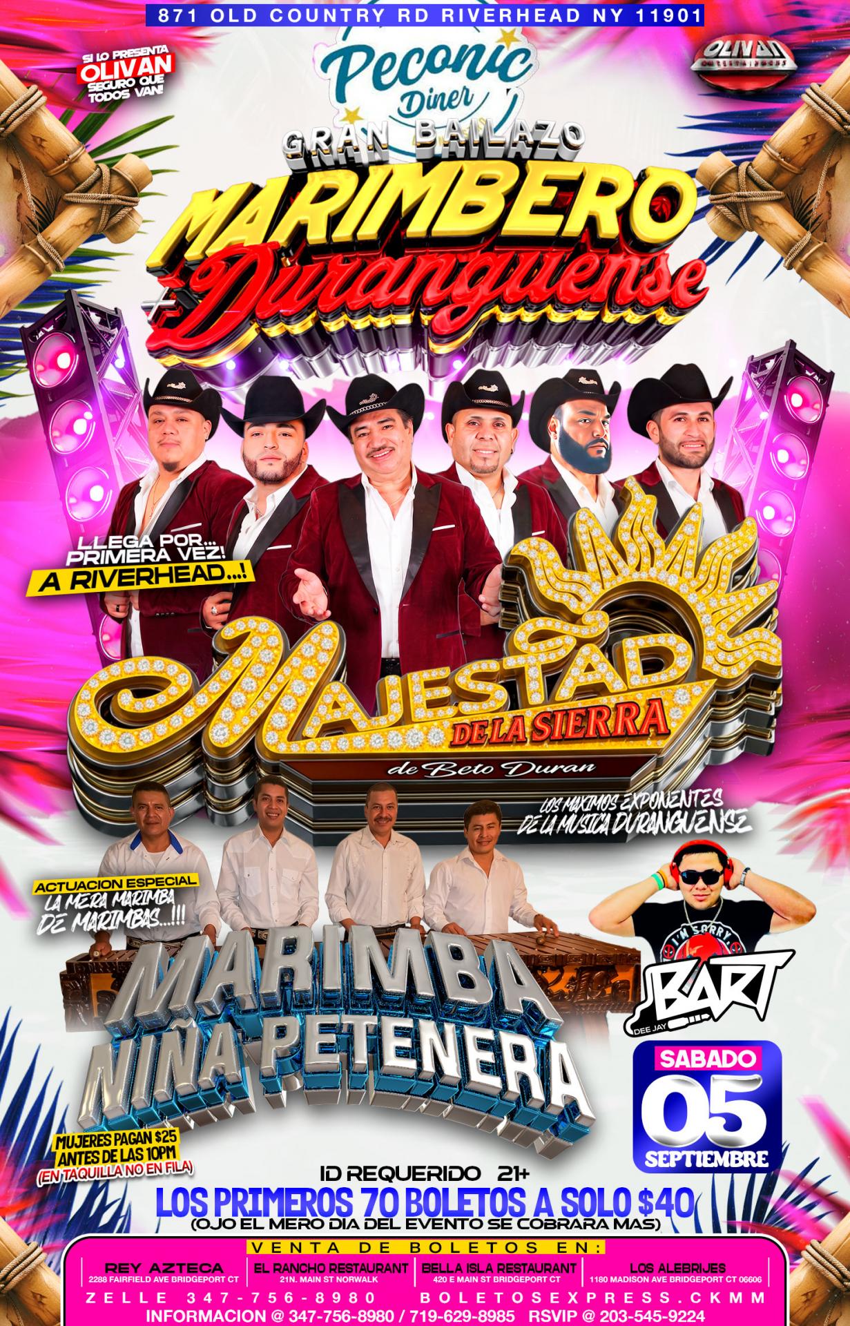Buy tickets for Majestad De La Sierra, Marimba Nina Petenera Hermanos Aqualip Majestad De La Sierra, Marimba Nina Petenera Hermanos Aqualip