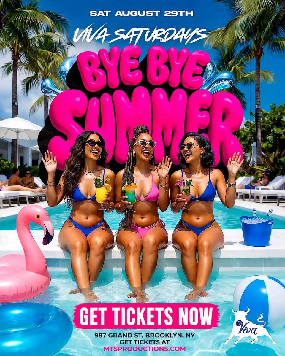 Viva Saturdays: Bye Bye Summer – Summer Party in Brooklyn