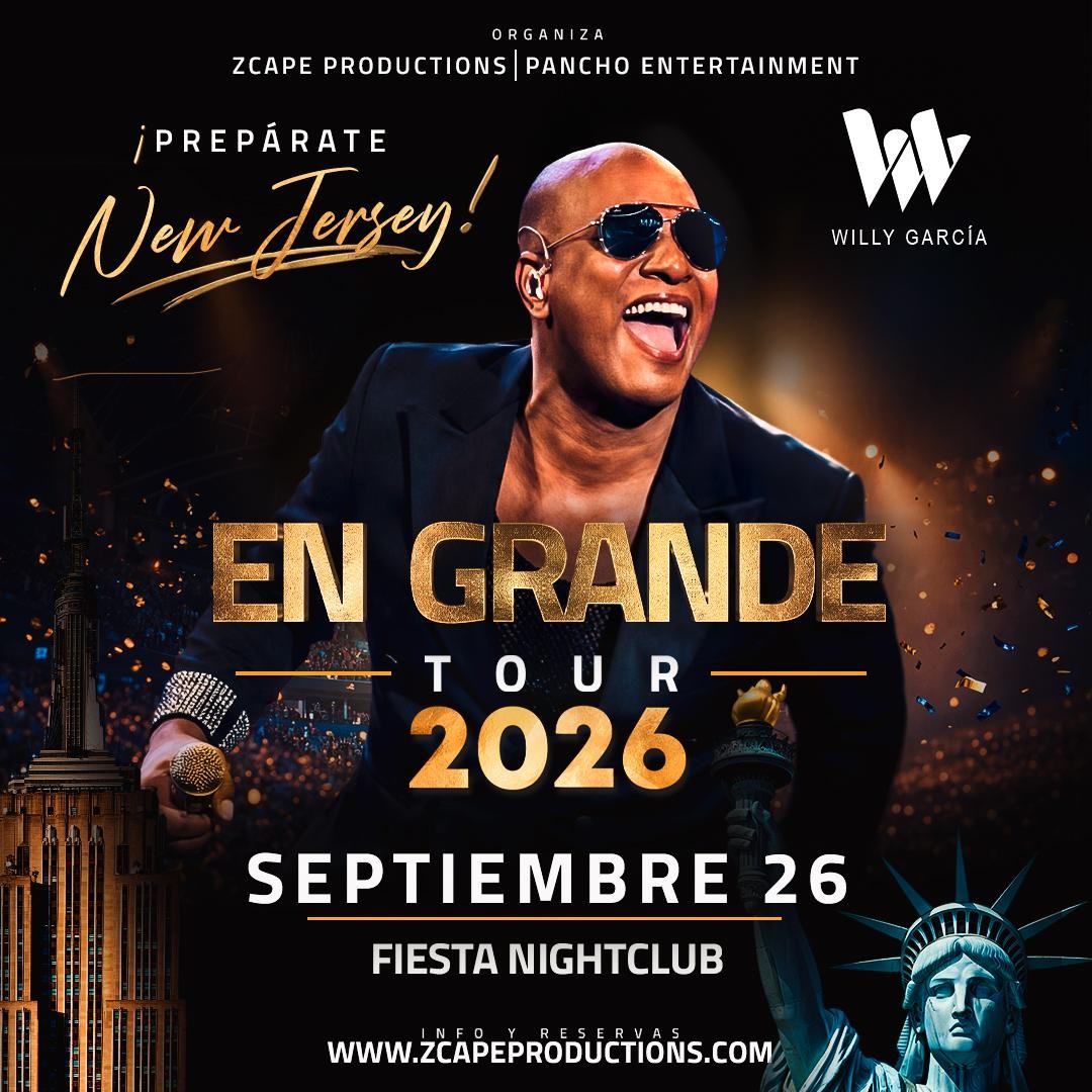 Buy tickets for WILLY GARCIA WILLY GARCIA