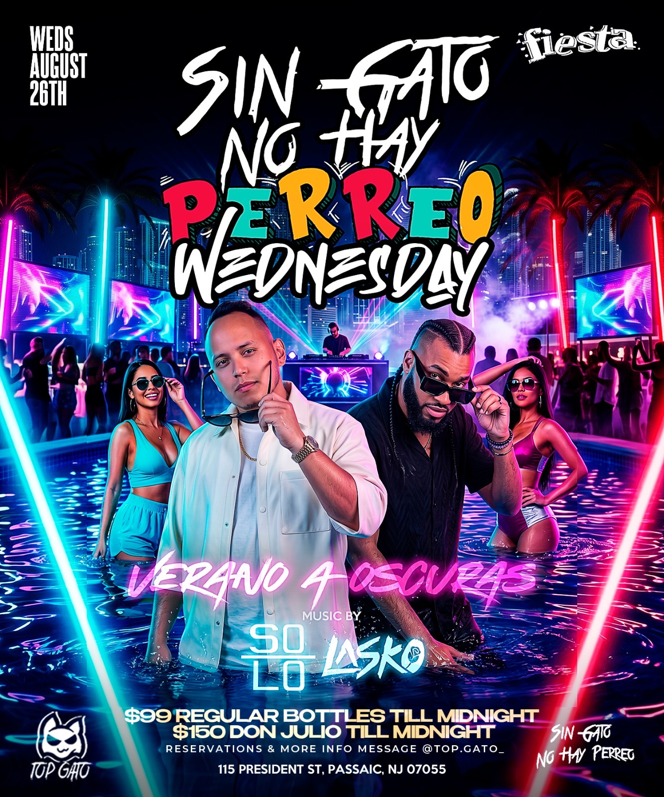 Buy tickets for PERREO WEDNESDAY - VERANO A OSCURAS PERREO WEDNESDAY - VERANO A OSCURAS