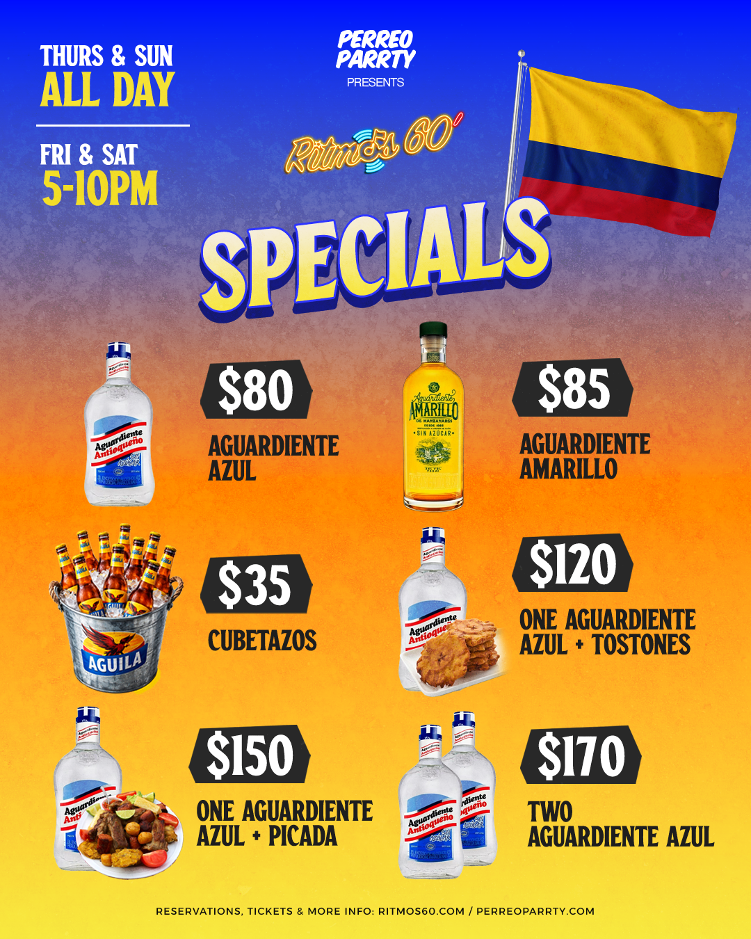 Buy tickets for Happy Hour at Ritmos Colombian Restaurant & Bar Salsa NYC Happy Hour at Ritmos Colombian Restaurant & Bar Salsa NYC