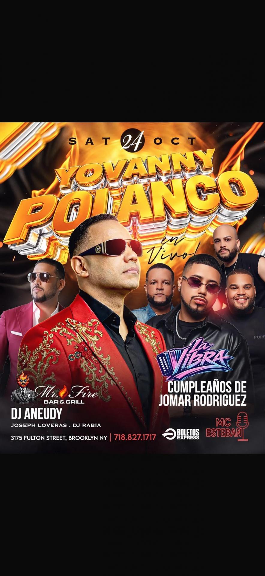 Buy tickets for JOVANNY POLANCO/ DJ ANEUDY/ JOMAR RDGZ BDAY JOVANNY POLANCO/ DJ ANEUDY/ JOMAR RDGZ BDAY