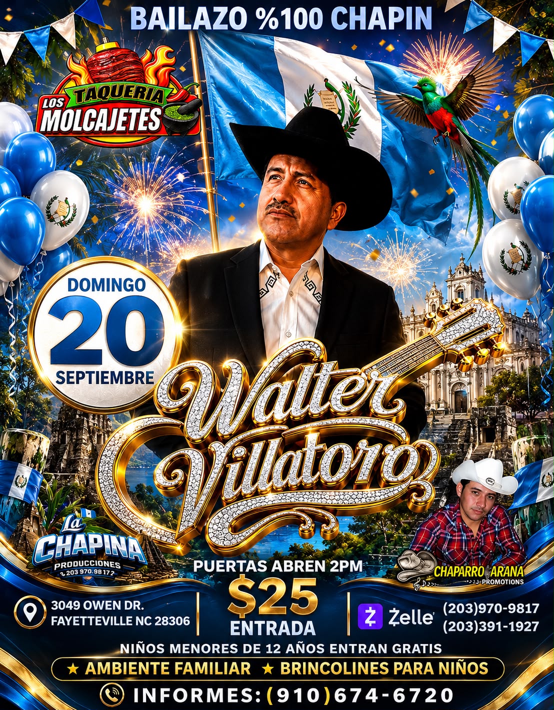 Buy tickets for WALTER VILLATORO WALTER VILLATORO