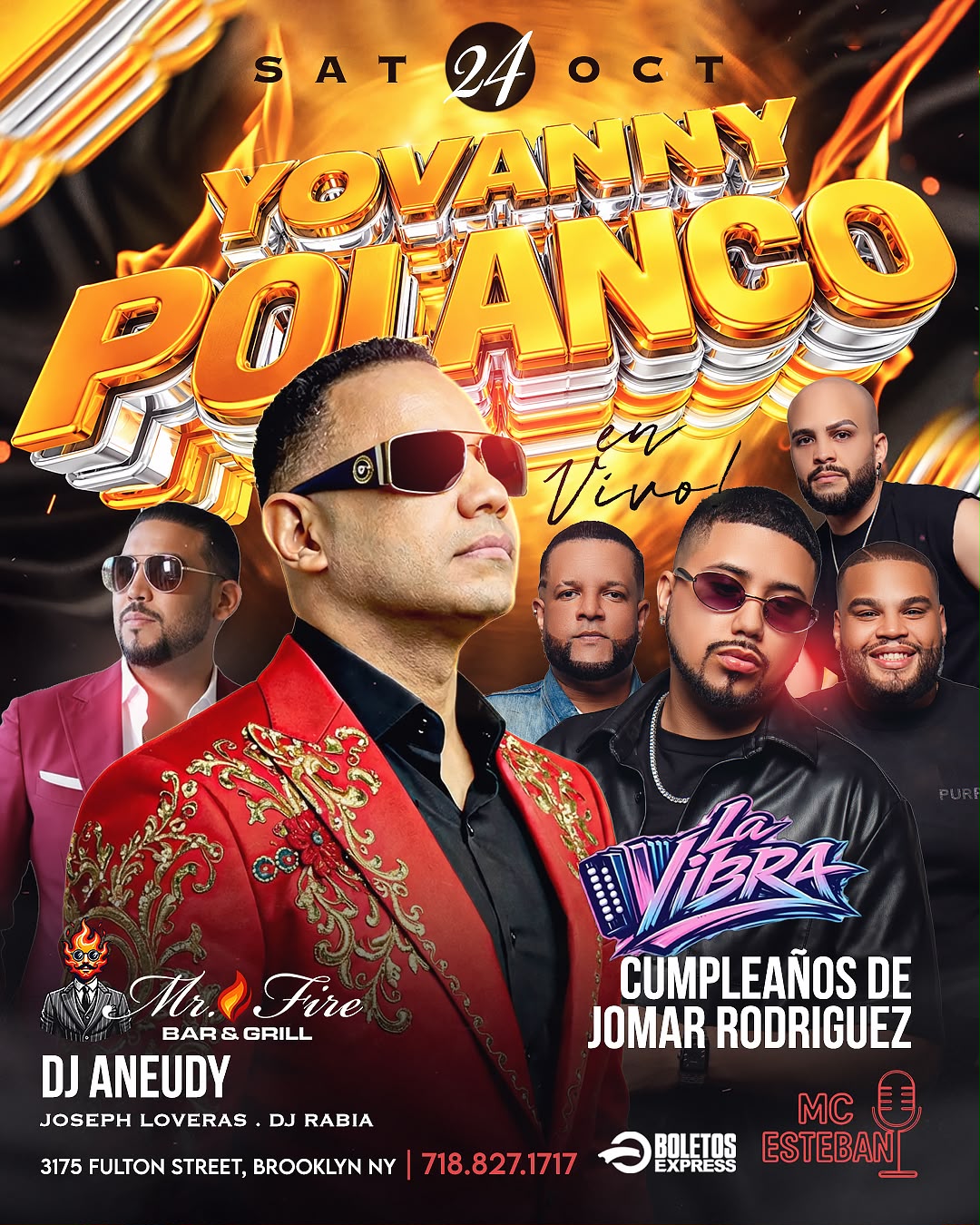 Buy tickets for YOVANNY POLANCO YOVANNY POLANCO