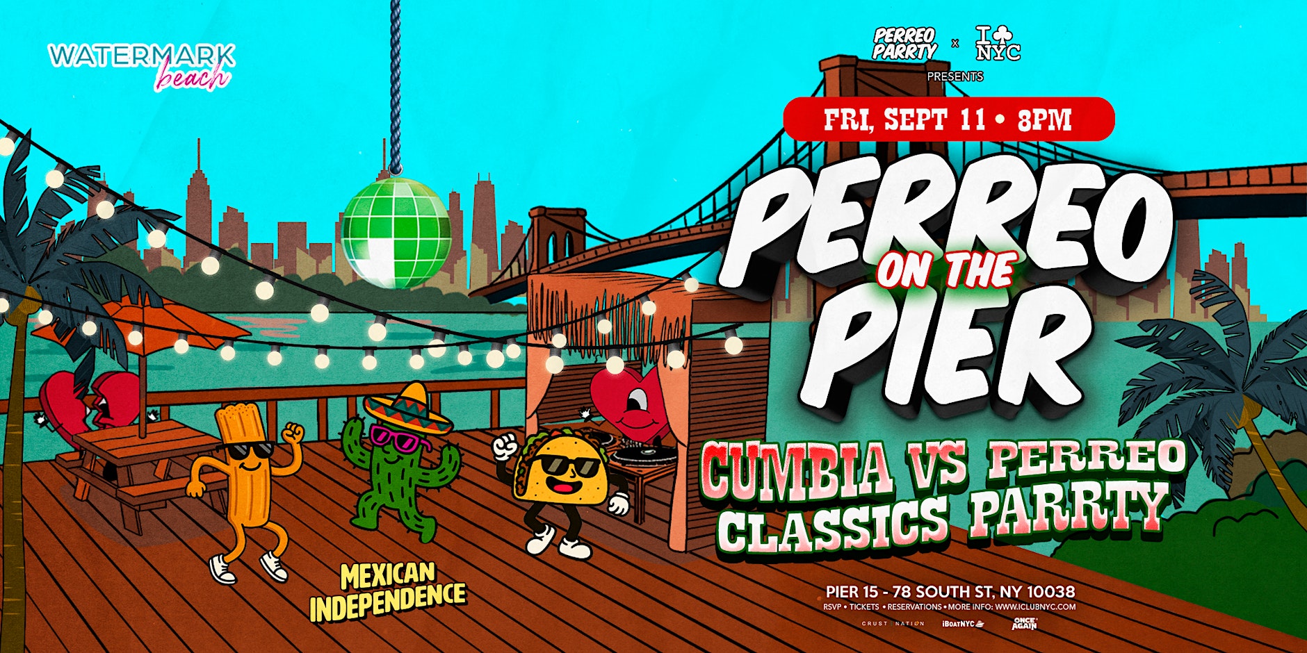 Buy tickets for Cumbia v Reggaeton Classics - Mexican Indepenence Latin Party Cumbia v Reggaeton Classics - Mexican Indepenence Latin Party