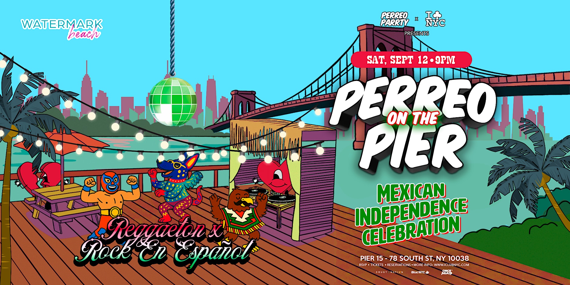 Buy tickets for Reggaeton x Rock en Espanol - Latin Mexican Independence Party Reggaeton x Rock en Espanol - Latin Mexican Independence Party