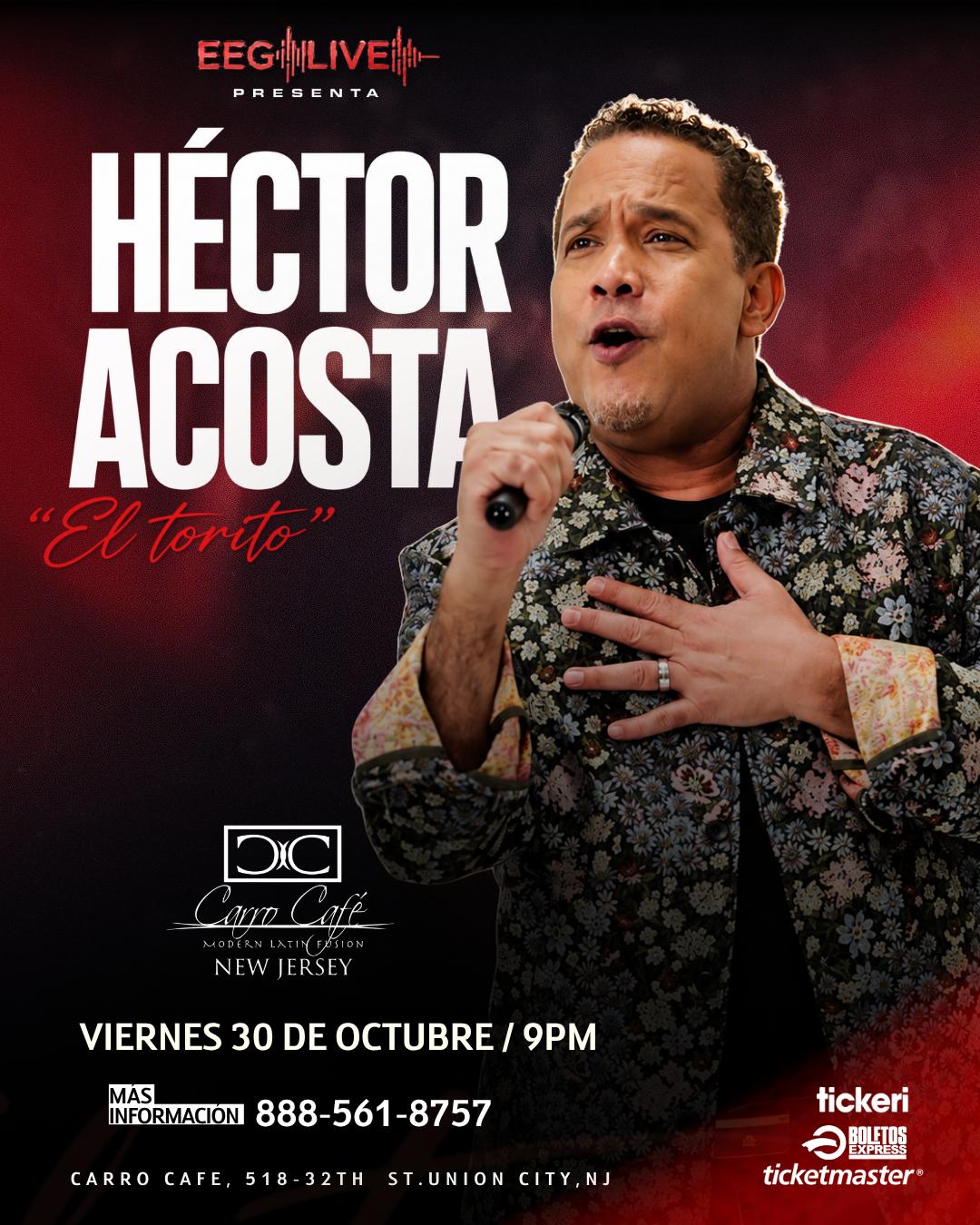 Buy tickets for HÉCTOR ACOSTA | RESERVA DE MESA HÉCTOR ACOSTA | RESERVA DE MESA