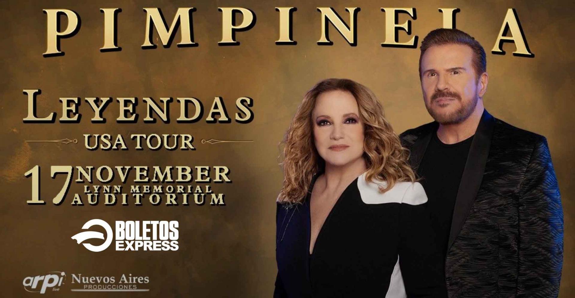 Buy tickets for PIMPINELA USA TOUR LEYENDAS PIMPINELA USA TOUR LEYENDAS