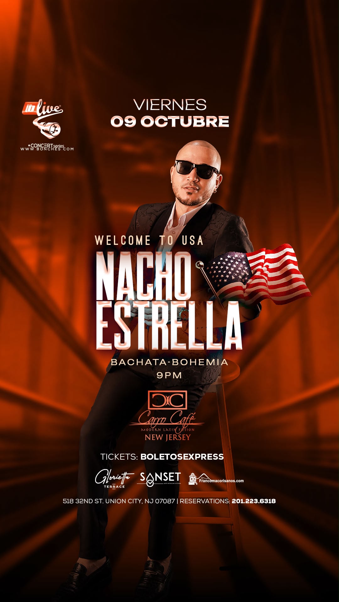 Buy tickets for NACHO ESTRELLA - RESERVA DE MESA NACHO ESTRELLA - RESERVA DE MESA