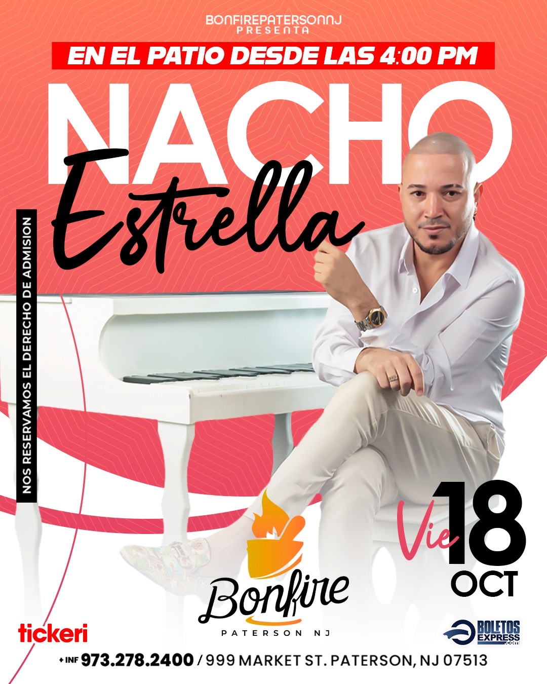 Buy tickets for Nacho Estrella Nacho Estrella