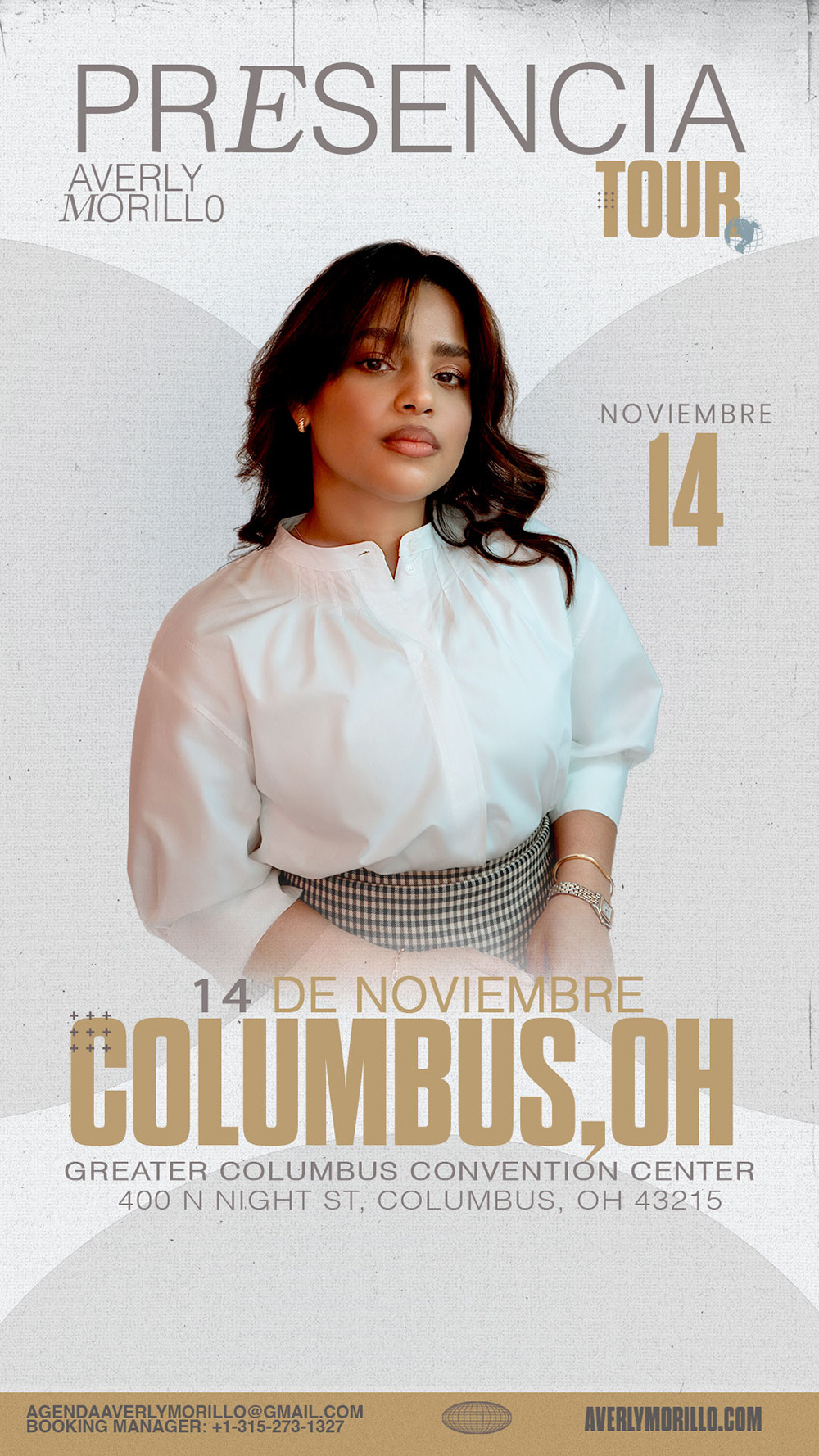 Buy tickets for AVERLY MORILLO AVERLY MORILLO