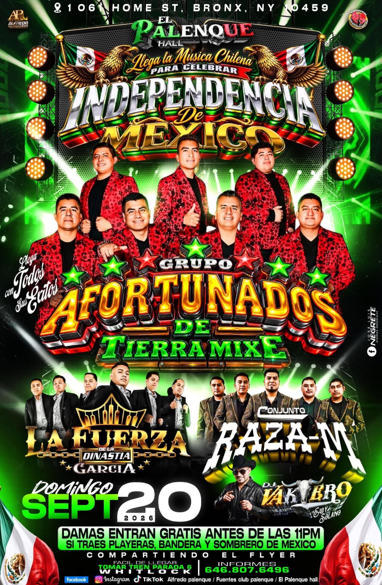 Buy tickets for GRUPO AFORTUNADOS GRUPO AFORTUNADOS